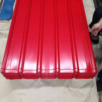 0.125-2.5mm GL Oluklu Galvanizli Çatı Kaplama Levhaları