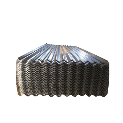 ASTM A -755 Oluklu Gi Çatı 0.3--1.0mm Oluklu Galvaniz Sac 4x8