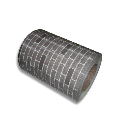 30-275g/M2 Boyalı Galvanizli Çelik Rulo AISI 35 Mikron Renkli Kaplı Çelik Rulo