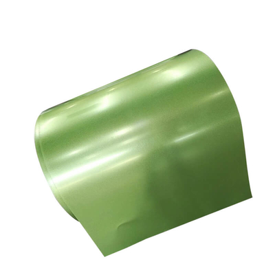 Yeşil AZ30-180g/M2 PPGL Çelik Rulo SGCC Boyalı Alüminyum Rulo