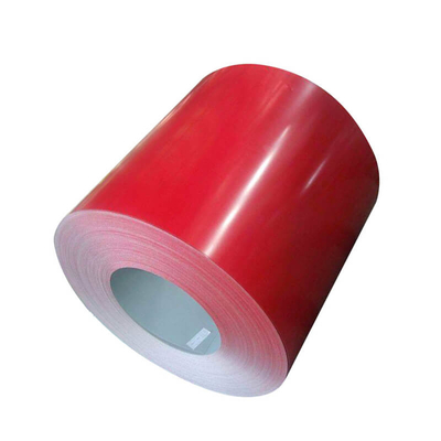 Kırmızı SGS PPGL Bobin RAL9003 Boyalı Galvanizli Çelik Rulo