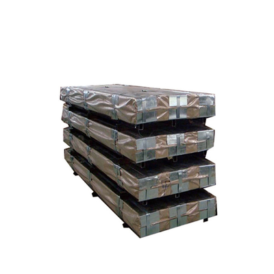 ASTM 0.27mm Galvanizli Çinko Çatı Sayfası DX51D Galvanizli Oluklu Metal Paneller