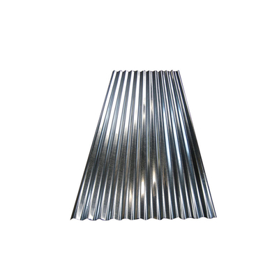 G550 610mm Galvanizli Oluklu Levha HRB95 Galvanizli Demir Çatı Levhaları Kiremit