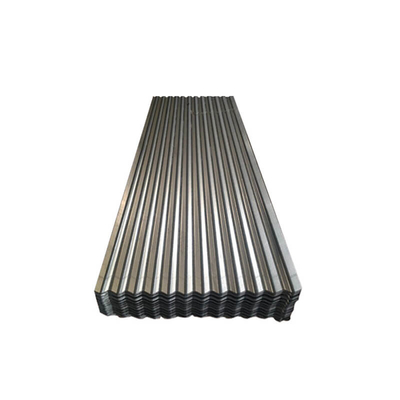 T Şekli 8ft Galvanizli Oluklu Çatı Levhaları SGCH Oluklu Metal Çatı Levhaları