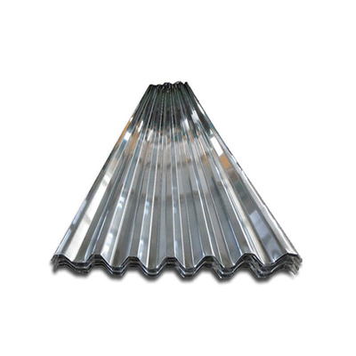 SGCH PPGI Galvanizli Çatı Kaplama Levhaları 10ft ISO9001 4x8 Oluklu Çelik Paneller