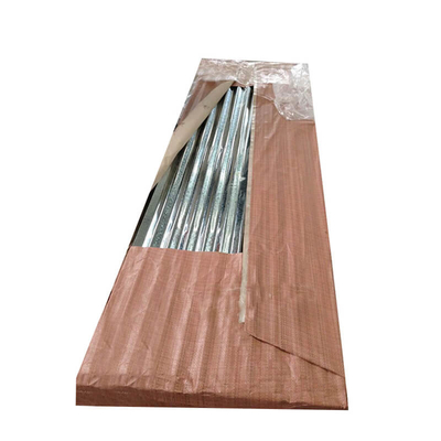 AZ150 Galvanizli Oluklu Levha 0.15mm Z30 Galvalume Çatı Sayfası