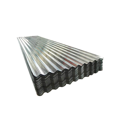 SGCC Oluklu Galvanizli Demir Çatı 762-1250mm 4x8 Galvanizli Oluklu Sac