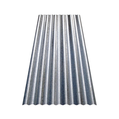 G550 Galvanizli Oluklu Sac 0.27mm PPGI Galvanizli Sac Çatı Kaplama