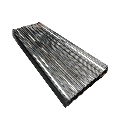 API 22 Ölçer Galvanizli Oluklu Metal Çatı Kaplama 0.18mm Galv Oluklu Levha
