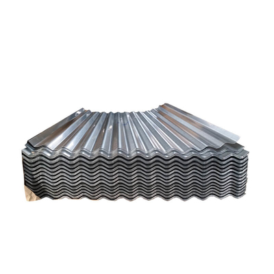 Z80 Galvanizli Oluklu Sac ISO9001 16 Ayar Oluklu Çelik Metal