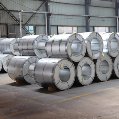 G550 Az100 914 Aluzinc Galvalume Çelik Rulo SINO Galvanizli Yarık Rulo