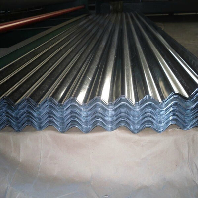 AZ150 Galvanizli Oluklu Levha 0.15mm Z30 Galvalume Çatı Sayfası