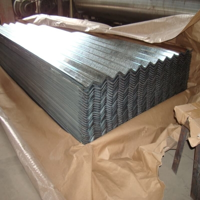 0.125-2.5mm Galvanizli Çatı Sayfası Z275-Z600 Oluklu Galvanizli Çatı Panelleri