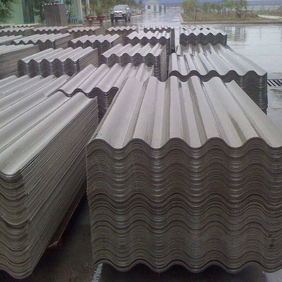 T Şekli 8ft Galvanizli Oluklu Çatı Levhaları SGCH Oluklu Metal Çatı Levhaları