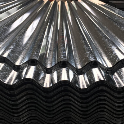 Z43 Galvanizli Çatı Sayfası ASTMA525 Oluklu Galvanizli Çelik Çatı Paneli