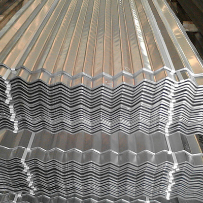 Z43 Galvanizli Çatı Sayfası ASTMA525 Oluklu Galvanizli Çelik Çatı Paneli