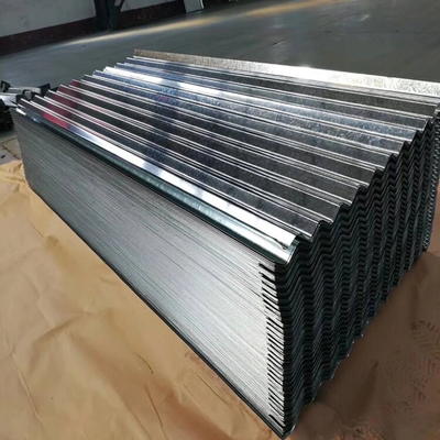 JIS RoHS Gi Oluklu Çatı Kaplama Levhaları 3-8 Ton Oluklu Galvanizli Çelik Paneller