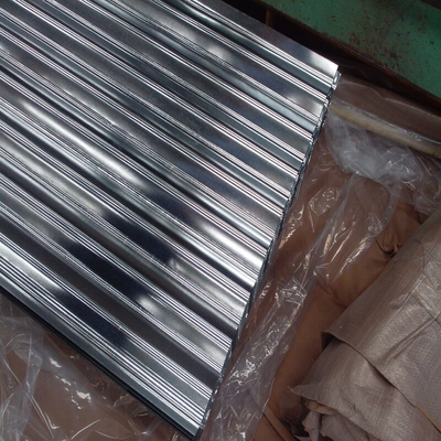 610mm Galvanizli Oluklu Sac SGCC 18 Ayar Oluklu Metal Paneller