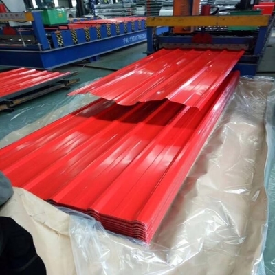 0.125-2.5mm GL Oluklu Galvanizli Çatı Kaplama Levhaları