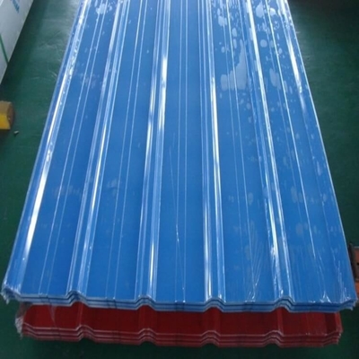 SGCC Boyalı Çatı Sayfası 0.125-2.5mm Renkli Kaplı Profil Levhaları