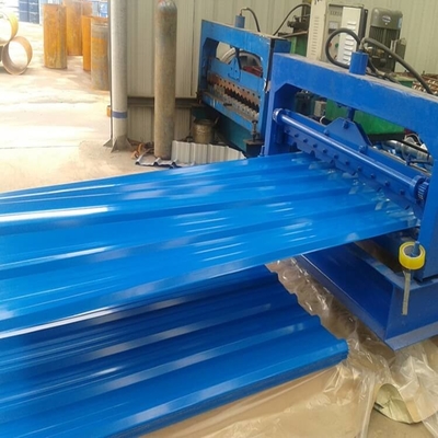 0.125-2.5mm Boyalı Çatı Sayfası G550 Renk Kaplı Metal Çatı Kaplama