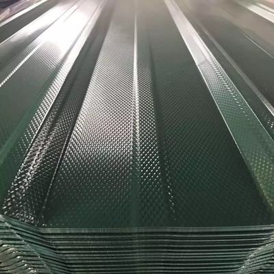 Z61-Z90 Renkli Kaplamalı Çatı Kaplama Levhası ASTM Renkli Oluklu Metal Levhalar