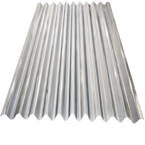 Q195 30 Gauge Galvanizli Çatı Sayfası DX51D Metal Oluklu Galvanizli Çatı