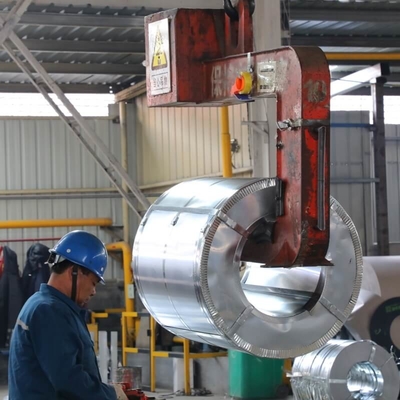 G90 Soğuk Haddelenmiş Galvanizli Çelik Rulo 600-1500mm