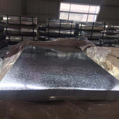 A653 0.12mm-4mm Galvanizli Sac Z140 Sıcak Daldırma Çinko Çelik 26 Ölçer