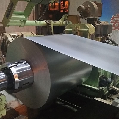Zero Spangle Z275 GI Çelik Rulo 600 - 1250mm Soğuk Haddelenmiş Galvanizli Çelik Rulo