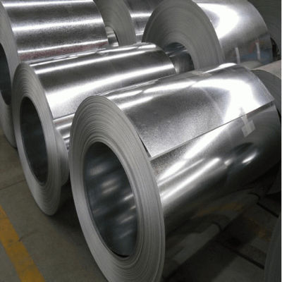 Zero Spangle Z275 GI Çelik Rulo 600 - 1250mm Soğuk Haddelenmiş Galvanizli Çelik Rulo