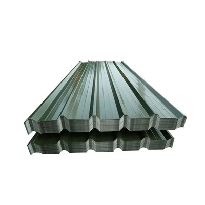 0.6-3m Renkli Kaplamalı Gi Çatı Kaplama Sayfası SPCC Galvanizli Renkli Kaplamalı Çatı Kaplama