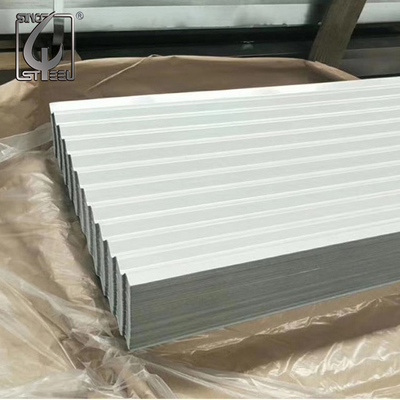 60-275g / M2 Çinko Kaplama PPGI Çatı Kaplama Levhası, 1000mm-6000mm Uzunluk