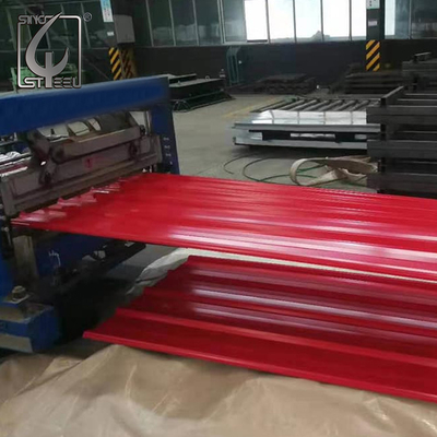DX51D beyaz Boyalı Galvanizli Sac 0.3-1.0mm Renkli Kaplamalı Çatı Kaplama