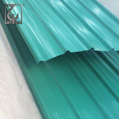 0.125-2.5mm Normal Pul Boyalı Çatı Sayfası Galvanizli Renk 30g / m2