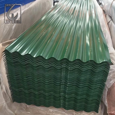 60-275g / M2 Çinko Kaplama PPGI Çatı Kaplama Levhası, 1000mm-6000mm Uzunluk