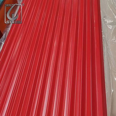 60-275g / M2 Çinko Kaplama PPGI Çatı Kaplama Levhası, 1000mm-6000mm Uzunluk