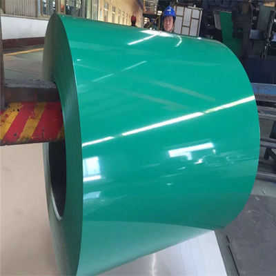 RAL 8017 PPGL Çelik Rulo 0.11-2.5mm Boyalı Aluzinc Çelik Rulo