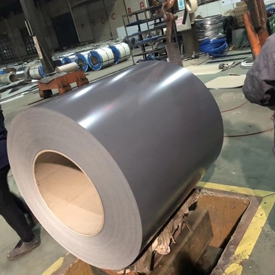 Gri Z600 Ön Boyalı Galvanizli Rulolar Ral 9002 SAI Renk Kaplı Çelik Rulo