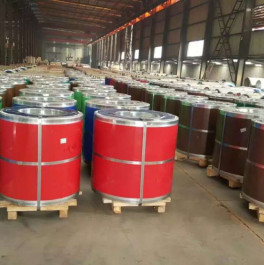 Yapı Malzemesi Soğuk Haddelenmiş Dx51d Z275 Galvaniz Kaplı PPGI Rulo Metal Demir Rulo