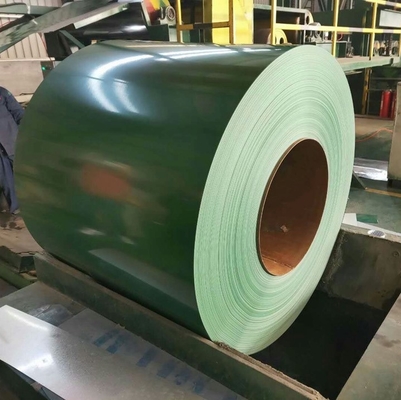 Sarı 610mm Boyalı Çelik Rulo SGCC Boyalı Galvanizli Çelik Rulo Ppgi