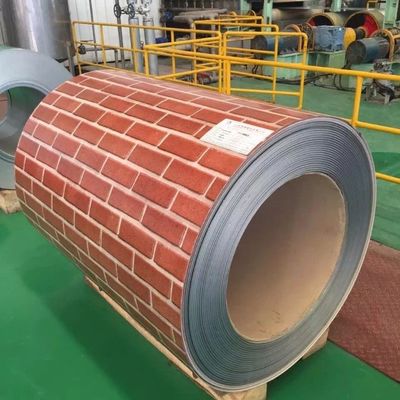 Z275 Hafif Yağlanmış PPGI Çelik Rulolar Dx51d Ön Boyalı Galvanizli Rulolar