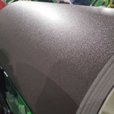 0.11-2.5mm Boyalı Çelik Rulo PPGI Kabartmalı Renk Kaplı Çelik