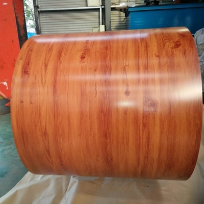 Kaplamalı Renkli Galvanizli Çelik Rulolar 5-10um Arka Taraf Kaplama ID 508 / 610mm