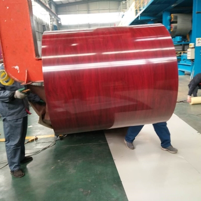 600 - 1250mm PPGL Bobin AiSi RAL 9002 Galvaniz Boyalı