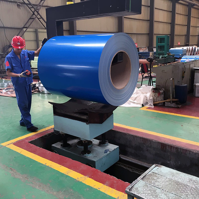 AISI Kırmızı Ön Boyalı Galvanizli Çelik Rulo 30-275g/M2 Renk Kaplı Çelik Rulo