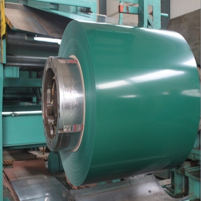 JIS 8-35 Mikron Boyalı Galvalume Bobinleri 850mm Ppgi Ve Ppgl Rulo