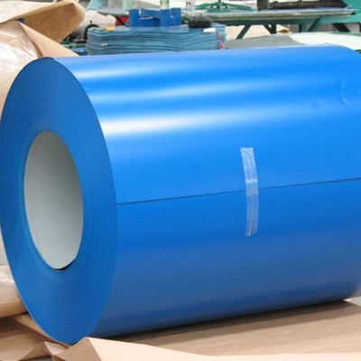 Kaplamalı Renkli Galvanizli Çelik Rulolar 5-10um Arka Taraf Kaplama ID 508 / 610mm