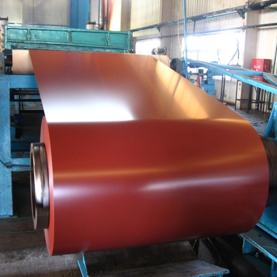 600 - 1250mm PPGL Bobin AiSi RAL 9002 Galvaniz Boyalı