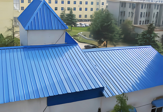 SPGC Boyalı Oluklu Sac 3-8 Ton Renk Kaplı Galvanizli